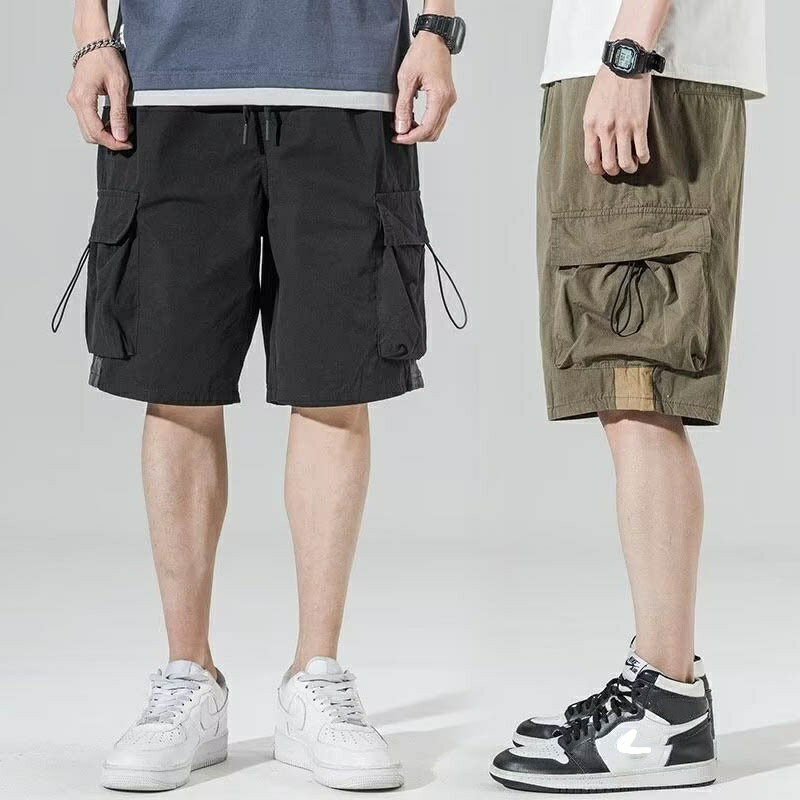 Military Shorts - ハーフパンツ ショートパンツ メンズ おしゃれ 夏 無地 短パン 膝丈 ミリタリー かっこいい カジュアルパンツ 紳士 春 夏 スポーツ ワークパンツ 大きいサイズ アウトドア
