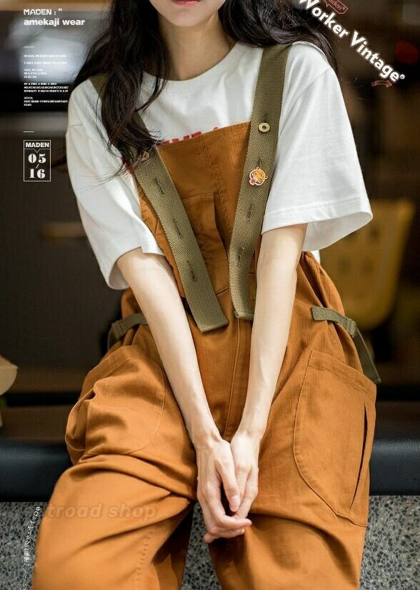 オシャレ レディース サロペット パンツ 綿95% オーバーオール ワイドパンツ ロング丈 ボトムス 無地 ゆったり 春夏秋 秋服 春服 着痩せ 大人可愛い オールインワン つなぎ 体型カバー きれいめ 大きいサイズ