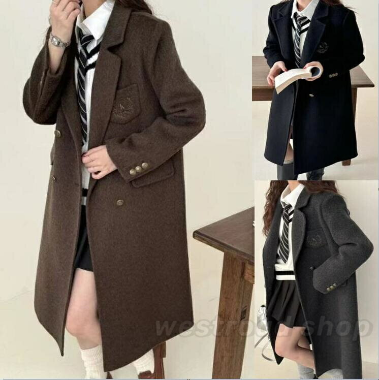 送料無料 卒業式 入学式 コート ウールチェスターコート ロングコート アウター おしゃれ スクールコー..