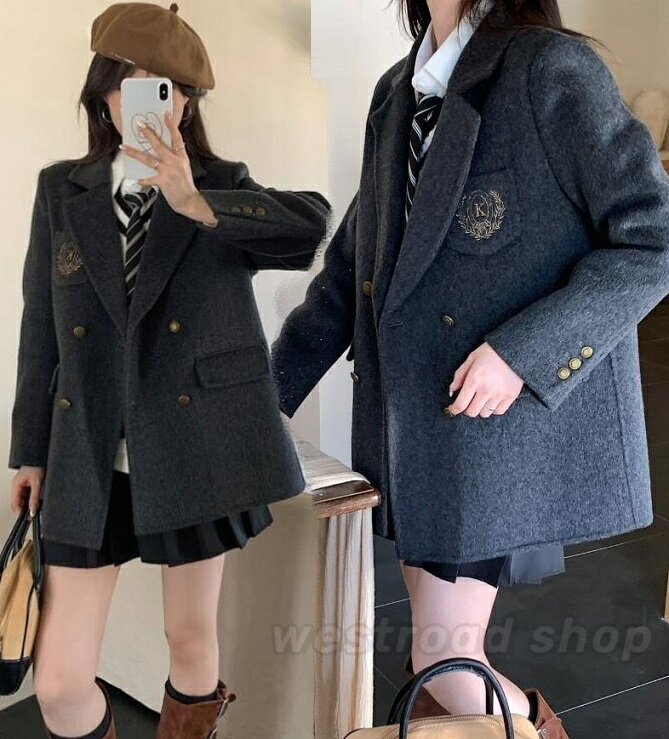 送料無料 卒業式 入学式 ジャケット コート ミドル丈 上品 秋冬アウター おしゃれ スクールジャケット ..