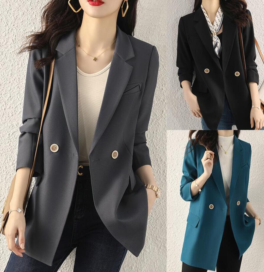 大きいサイズ レディース ジャケット ロングジャケット アウター 羽織り 洗える テーラードジャケット セレモニー コート ロング丈 長袖 ポケット 秋服 春服...