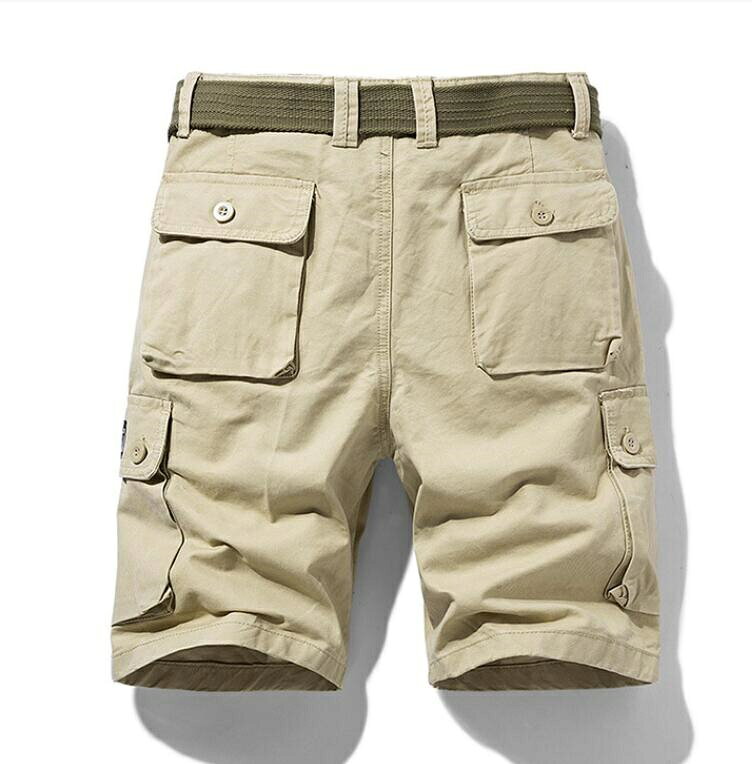カーゴパンツ メンズ ショート ハーフパンツ ミリタリーパンツ 膝丈 作業 半ズボン 綿95% 通気性 涼しい 半パン 短パン 春夏 お洒落 キャンプ 登山 スポーツ ショートパンツ ボトムス カジュアル アウトドア メンズファッション westway-10015009 ウエストロード サンプル画像2