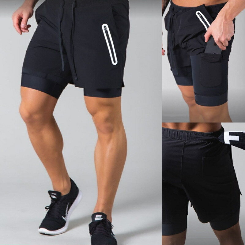 3color メンズ ジャージパンツ ショートパンツ ハーフパンツ 五分丈パンツ フィットネス トレーニングウェア ランニング スポーツウェア カジュアル 半ズボン 短パン 男性用 サマーパンツ 吸汗速乾