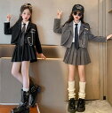 110-170cm 上下3/5点セット フォーマル スーツ スカートスーツ 女子 制服 子供服 スーツセットアップ 結婚式 誕生日 入学式 小学生 中学生 高校...