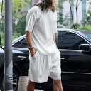 新作 セットアップ 半袖tシャツ ハーフパンツ ジャージ上下セット メンズ 大きいサイズ スウェット ウエストゴム ゆったり スポーツウェア 夏物 散歩 ルームウェア 部屋着 アウトドア カジュアル おしゃれ 30代40代50代