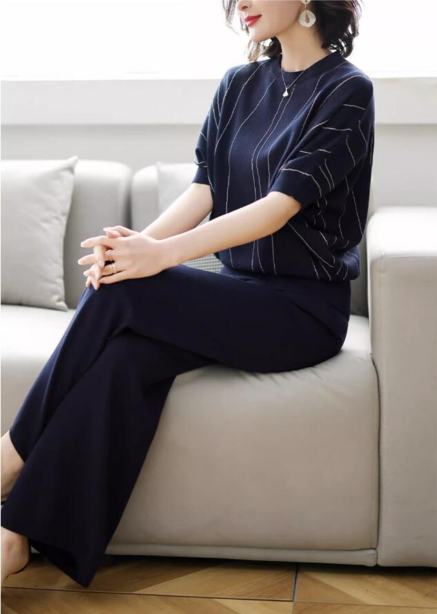 セットアップ 春夏 半袖Tシャツ ワイドパンツ ゆったり 大きいサイズ オフィスカジ...