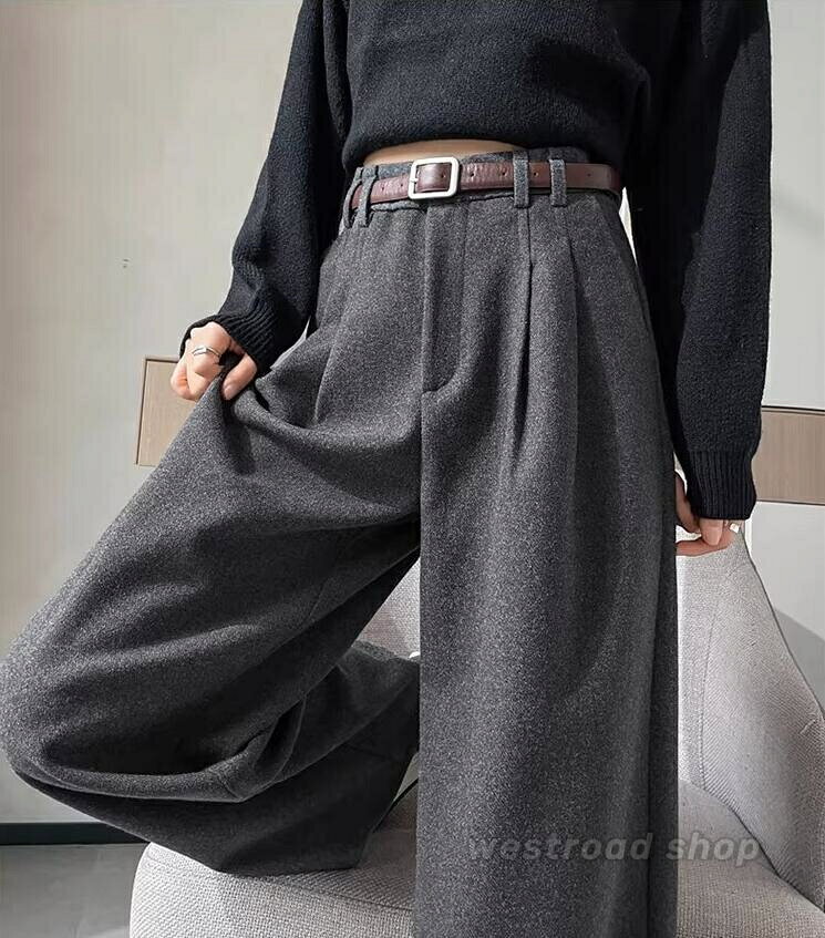レディース 防寒パンツ カジュアル 通勤 ボトムス 美脚 ロングパンツ ラシャパンツ オフィス 秋冬 長ズボン 上品 フォマール ハイウエスト 無地 20代30代 40代 春秋 ワイドパンツ ストレートパンツ 美脚 カジュアル ビジネス 仕事用 westway-10017879 ウエストロード サンプル画像3