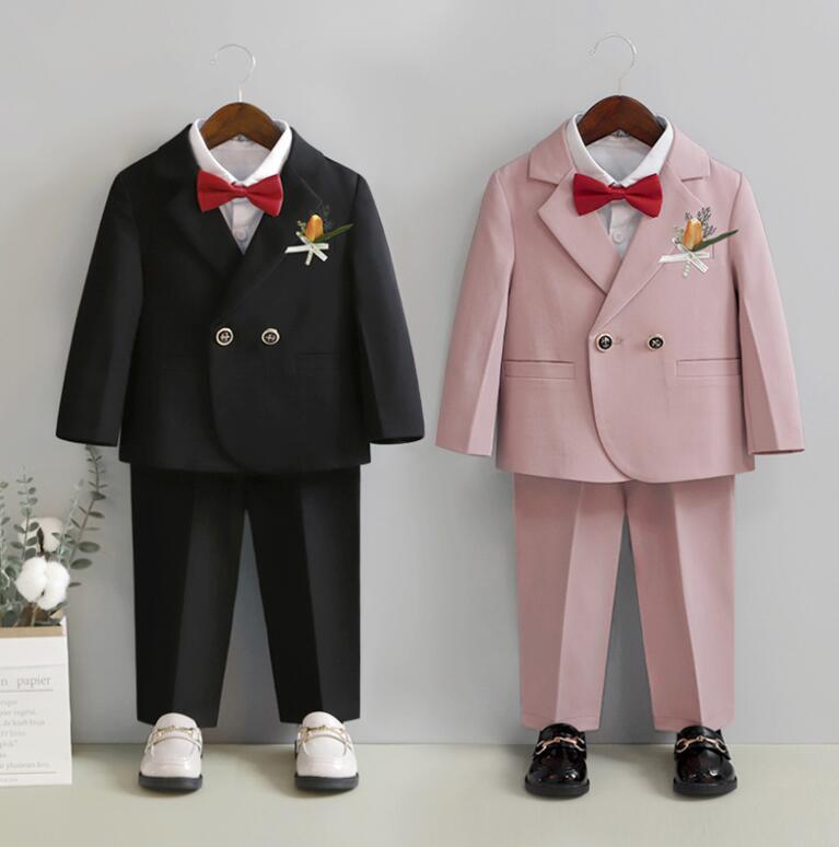 子供スーツ 子供服 フォーマル スーツ 上下セット ジャケット パンツ キッズフォーマル 男の子スーツ 80-150CM 入園式 入学式 卒業式 七五三 初節句...