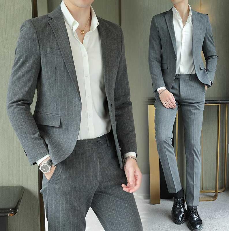 スーツ メンズ 結婚式 スーツセット ビジネススーツ 1つボタン 大きいサイズ フォーマルスーツ ジャケット+パンツ セットアップ 上下2点セット メンズスーツ 細身スーツ カジュアルスーツ 二次会 卒業式 入学式 通勤 新生活 出勤 出張 スーツ 仕事着 紳士服