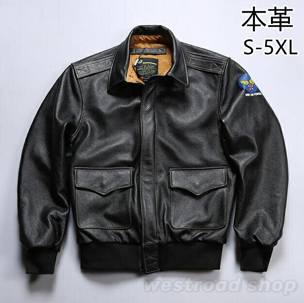 乐天商城 - 革ジャン ライダースジャケット メンズ 本革 牛革ジャケット バイクジャケット レザージャケット G-1 スカジャン メンズ 秋冬アウター フライトジャケット 防風 防寒 高品質 男性用ファッション おしゃれ 父の日 プレゼント