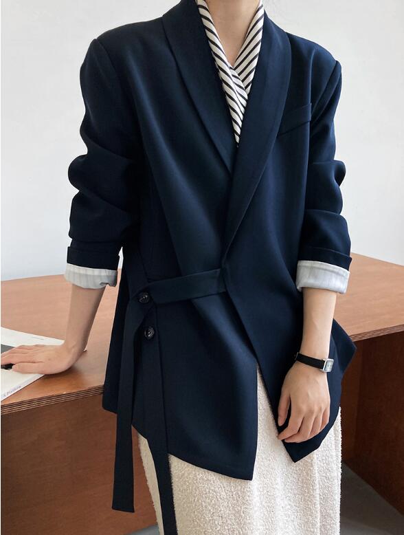 高級 上品 スーツ レディース テーラードジャケット カジュアルスーツ アウター 30代 40代 長袖 シンプル 無地コート OL 通勤 ビジネス オフィス 就...