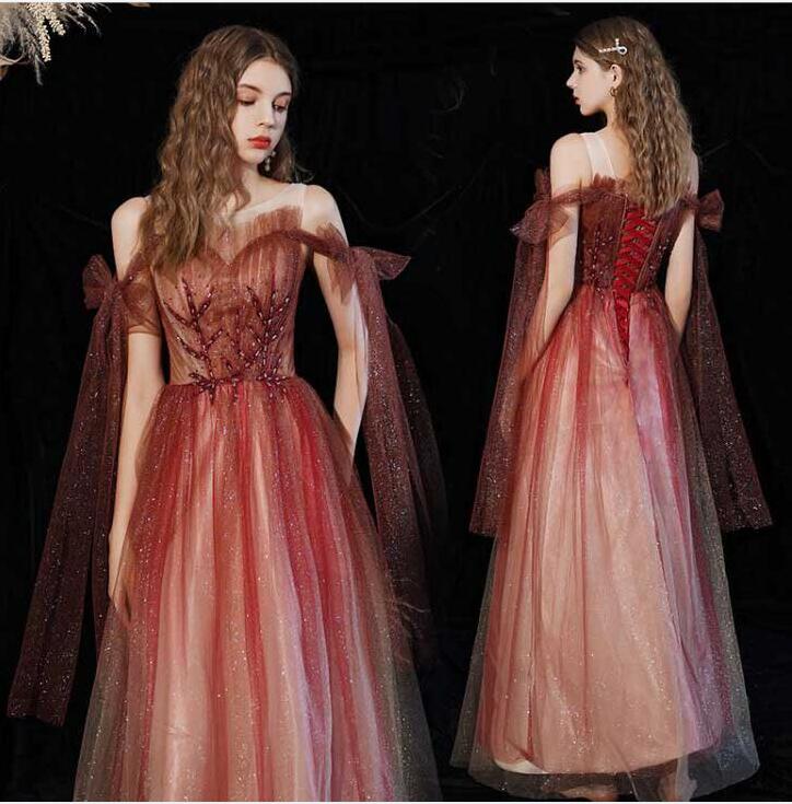 カラードレス パーティードレス Aラインドレス 高級 ロングドレス 撮影 お嬢様 プリンセス 着痩せ お呼ばれ 結婚式 イブニングドレス 披露宴 謝恩会 二次会...