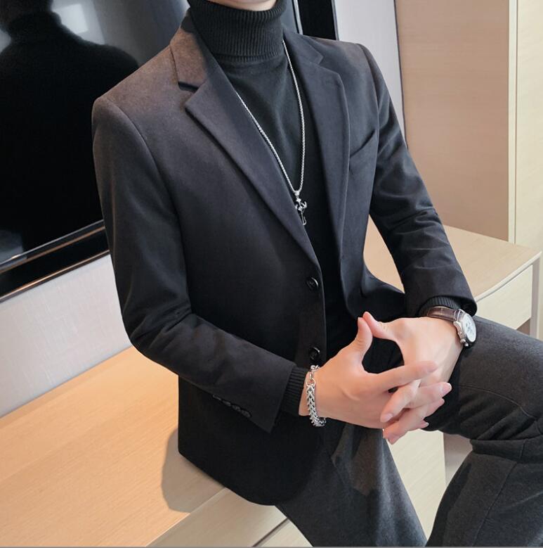 乐天商城 - 大きいサイズ スーツ テーラードジャケット メンズ アウター 秋冬服 ビジネスジャケット 細身 ブレザー カジュアルジャケット 大人 フォーマル 就活スーツ 結婚式 二次会 通勤 発表会 ビジネス 厚手 秋 冬 男性用 防寒 紳士服 おしゃれ