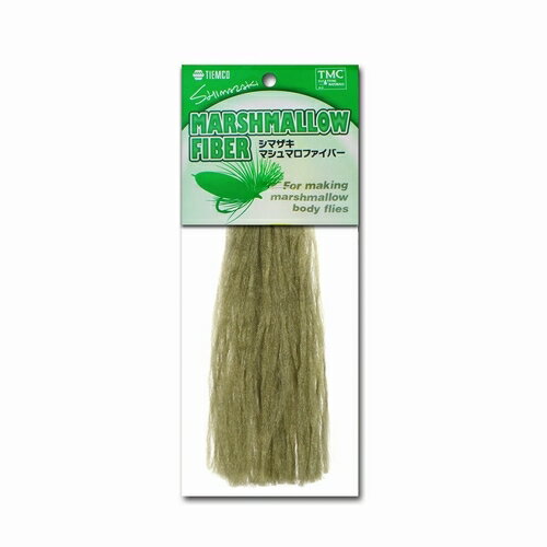 【日本正規品 13時まで当日出荷】シマザキマシュマロファイバー 　TIEMCO（ティムコ）SHIMAZAKI Marshmallow Fiber
