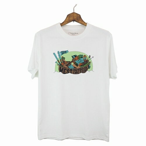 【日本正規品 13時まで当日出荷】TB X WEST Tee　Teton Bros.（ティートンブロス）