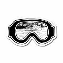 【日本正規品 13時まで当日出荷】SKI GOGGLES STICKERS NORTHWEST(ステッカーノースウエスト)スキーゴーグル