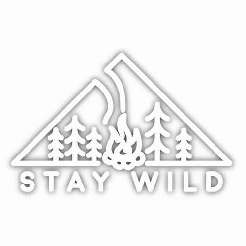 【日本正規品 13時まで当日出荷】STAY WILD FIRE　STICKERS NORTHWEST（ステッカーノースウエスト）