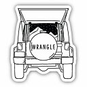【日本正規品 13時まで当日出荷】JEEP WRANGLE STICKERS NORTHWEST(ステッカーノースウエスト)ジープラァングル