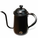 【日本正規品 13時まで当日出荷】アルゴ 珈琲ドリップポット700ml ブラック CAPTAIN STAG(キャプテンスタッグ)