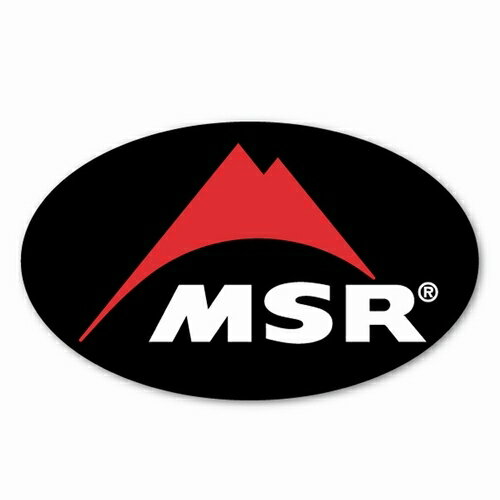 MSR のロゴをデザインした楕円のシンプルなステッカーです。車などに貼っても色あせしにくい、野外耐候性に優れるビューカル素材のステッカーです。【サイズ】8.5×5.7cm【生産国】Made in JapanMSR ロゴオーバルステッカーMSR"
