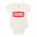 【日本正規品 13時まで当日出荷】Baby Logo Rompers CHUMS(チャムス)ベビーロゴロンパース(キッズ|ロンパース)