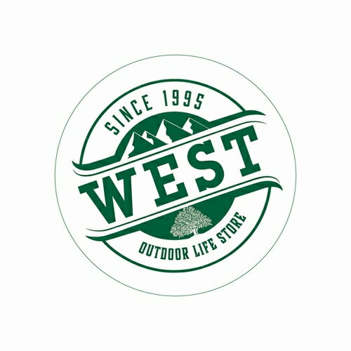 【日本正規品 13時まで当日出荷】WEST オリジナルステッカー ラウンド WEST ORIGINAL(ウエストオリジナル)