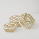 【日本正規品 13時まで当日出荷】真竹六ッ目かご3セット 松野屋(マツノヤ)