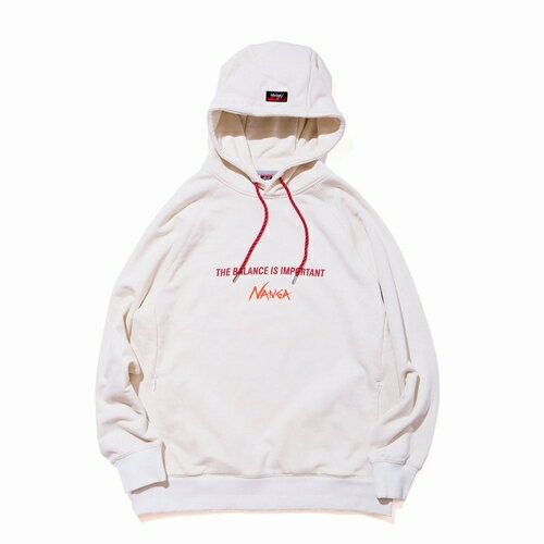 【日本正規品 13時まで当日出荷】ECO HYBRID THE BALANCE SWEAT HOODIE　NANGA（ナンガ）エコハイブリッドザバランススウェットフーディーのサムネイル