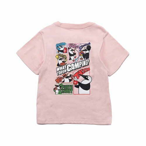 【日本正規品 13時まで当日出荷】Kid’s What to do in Camping T-Shirt　CHUMS（チャムス）キッズワッ..