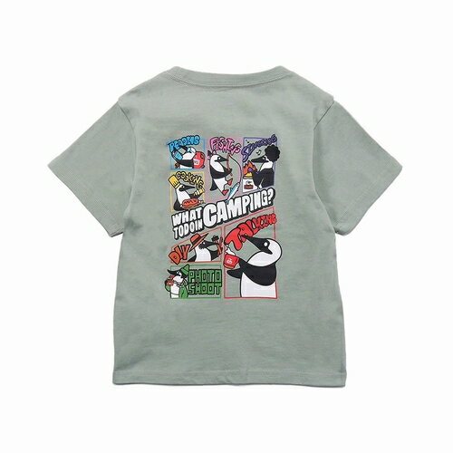 【日本正規品 13時まで当日出荷】Kid’s What to do in Camping T-Shirt　CHUMS（チャムス）キッズワッ..