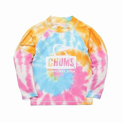 【日本正規品 13時まで当日出荷】Kid’s Splash Booby Face L/S T-Shirt　CHUMS（チャムス）キッズスプ..