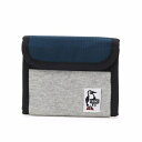 【日本正規品 13時まで当日出荷】Trifold Wallet Sweat Nylon CHUMS(チャムス)トリフォルドウォレットスウェットナイロン