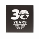 【日本正規品 13時まで当日出荷】【WEST30周年記念グッズ】WEST30周年 オリジナルステッカー スクエア WEST ORIGINAL(ウエストオリジナル...