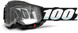 MXゴーグル 100% ACCURI2 OTG 眼鏡対応（アキュリ2 OTG ブラック） 正規輸入品 WESTWOODMX