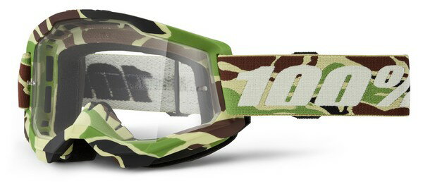 MXゴーグル 100% 23fa STRATA2 War Camo モトクロス 正規輸入品 WESTWOODMX