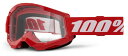 MXゴーグル 100% 23fa STRATA2 レッド(Rd) モトクロス 正規輸入品 WESTWOODMX