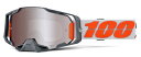 MXゴーグル 100% ARMEGA HiPER Silver シルバーミラーレンズ標準装備 モトクロス 正規輸入品 WESTWOODMX 24FA