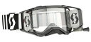 【楽天スーパーSALE】MXゴーグル SCOTT 23 PROSPECT WFS レーシングブラック/ホワイト (ロールオフ付き) モトクロス 正規輸入品 WESTWOODMX