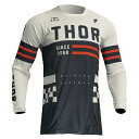 キッズ用 MXジャージ THOR 23 PULSE COMBAT ミッドナイト/ヴィンテージホワイト 子供用 オフロード モトクロス 正規輸入品 WESTWOO...