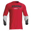 キッズ用 MXジャージ THOR 23 PULSE TACTIC レッド 子供用 オフロード モトクロス 正規輸入品 WESTWOODMX