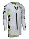 キッズ用 MXジャージ THOR SPORT RIOT ホワイト/アシッド 子供用 モトクロス 正規輸入品 WESTWOODMX 25