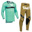 MXウエア 上下セット THOR SPORT FLITE ミント/コッパー ジャージ&パンツ モトクロス 正規輸入品 WESTWOODMX 25sp