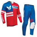 MXウエア 上下セット THOR LAUNCH PATRIOT レッド/ホワイト/ブルー ジャージ&パンツ モトクロス 正規輸入品 WESTWOODMX 25s...