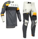 MXウエア 上下セット THOR SPORT LEAGUE チャコール/ヴィンテージホワイト ジャージ&パンツ モトクロス 正規輸入品 WESTWOODMX 26