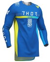 キッズ用 MXジャージ THOR SPORT SYNTH ブルー 子供用 モトクロス 正規輸入品 WESTWOODMX 26