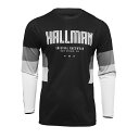 MXジャージ THOR 22/23 HALLMAN〔ハルマン〕DRAFT ブラック/ホワイトモトクロス 正規輸入品 WESTWOODMX(2)