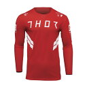 MXジャージ THOR 22 PRIME HERO レッド/ホワイト モトクロス 正規輸入品 WESTWOODMX