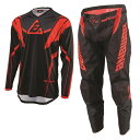 キッズ用 MXウエア 上下セット ANSWER 24 SYNCRON ENVENOM レッド/ブラック ジャージ&パンツ 子供用 モトクロス 正規輸入品 WES...