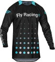 MXジャージ FLY 24 EVOLUTION DST SE STROBE ブラック/エキセントリックブルー モトクロス 正規輸入品 WESTWOODMX