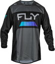 MXジャージ FLY 24 KINETIC RELOAD チャコール/ブラック/ブルー イリジウム モトクロス 正規輸入品 WESTWOODMX